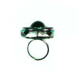 Black Star Enstatite Ring