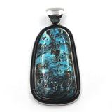 Blue Diamond Turquoise Pendant