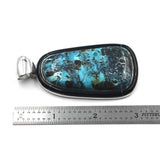 Blue Diamond Turquoise Pendant