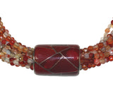 Carnelian Multi Strand Necklace