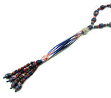 Chevron bead necklace by Kelly Charveaux