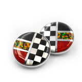Corner Cafe Clip Earrings