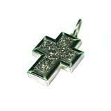 Drusy Cross Pendant