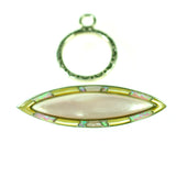 Inlay jewelry toggle by Kelly Charveaux