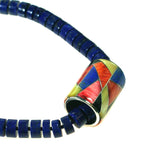 Inlay slide pendant by Kelly Charveaux