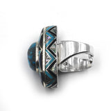 Natural Kingman Turquoise Ring