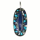 Lapis Mosaic Pendant