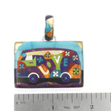 Inlay Love Bus Pendant by Charveaux
