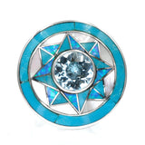 Blue Topaz Ring by Kelly Charveaux