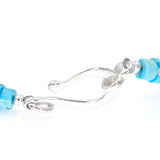 turquoise and checkerboard necklace by Kelly Charveaux