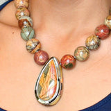 Red Creek Jasper Necklace