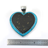 Slate Heart Pendant