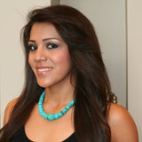 Sleeping Beauty Graduated Turquoise Necklace