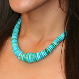 Sleeping Beauty Graduated Turquoise Necklace