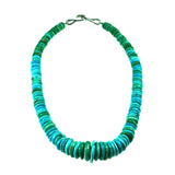 Sleeping Beauty Graduated Turquoise Necklace