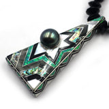 Tahitian Pearl Inlay Pendant
