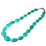 Sleeping Beauty Turquoise Nugget Necklace