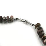 wild horse jasper inlay necklace