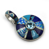 Blue Topaz Pendant