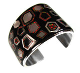 Inlay cuff bracelet by Kelly Charveaux