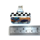 Multi Stone Inlay Ring