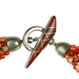 Carnelian Multi Strand Necklace