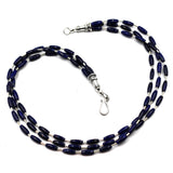 Three Strand Lapis Necklace
