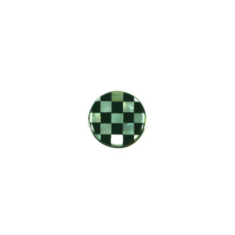 Checkerboard magnetic inlay clasp by Kelly Charveaux