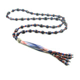 Chevron bead necklace by Kelly Charveaux