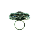 Green Kaleidoscope Ring