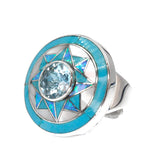 Blue Topaz Ring by Kelly Charveaux