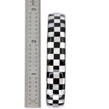 Checkerboard Inlay cuff bracelet