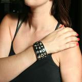 Inlay cuff bracelet by Kelly Charveaux